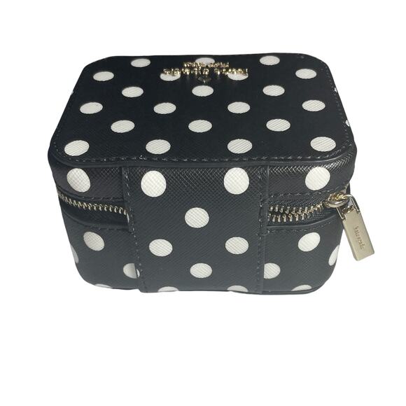 Kate Spade Cheers Boxed Jewelry Holder Charming Dot New - Picture 10 of 10